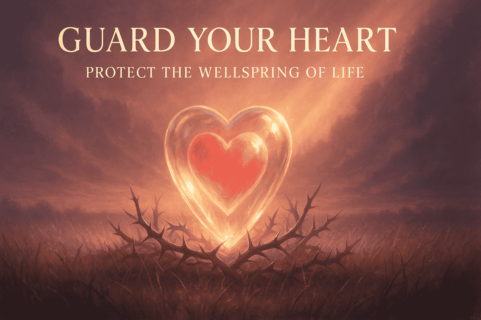 Guard Your Heart - Protect the Wellspring of Life