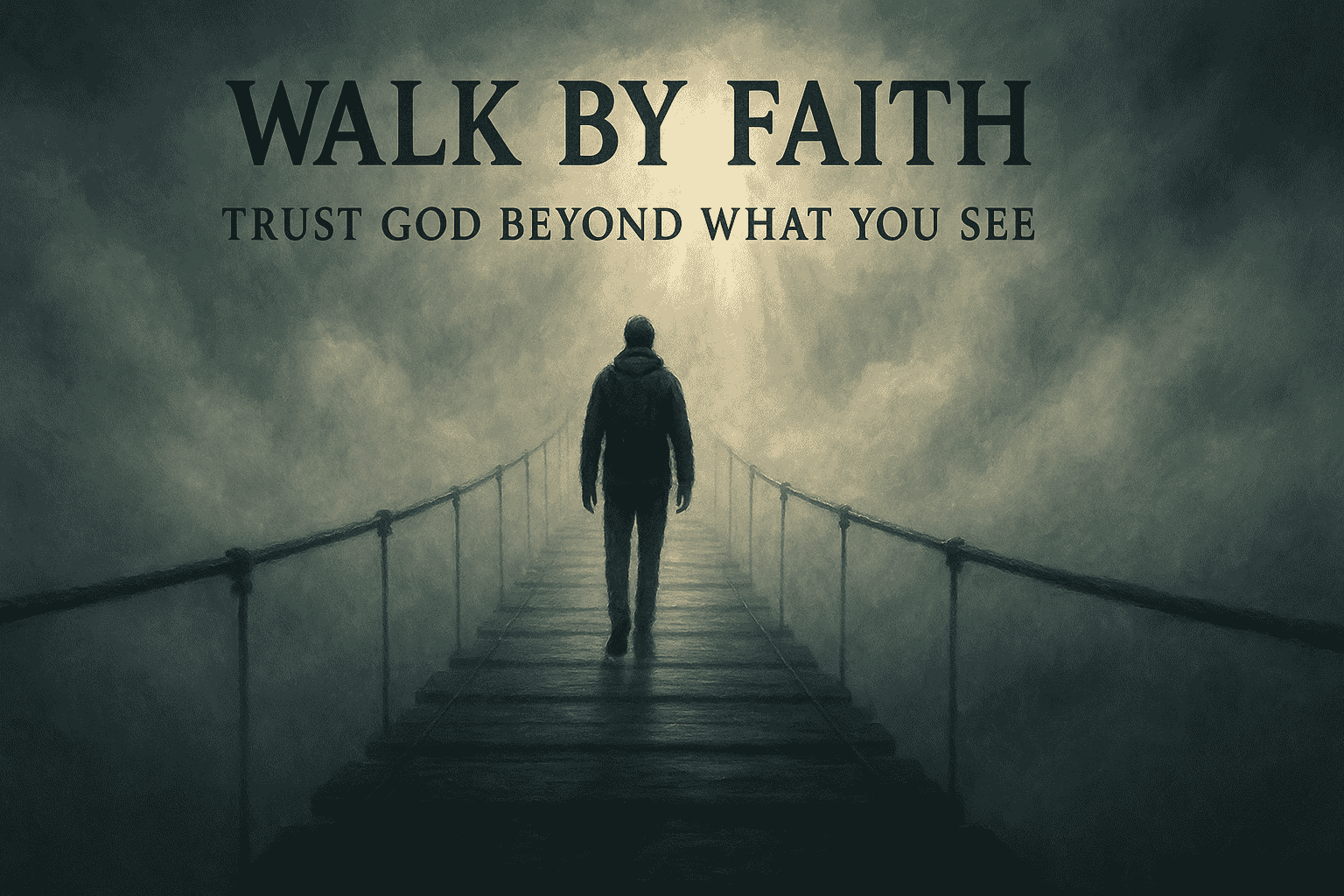 Walk by Faith - Trust God Beyond What You See