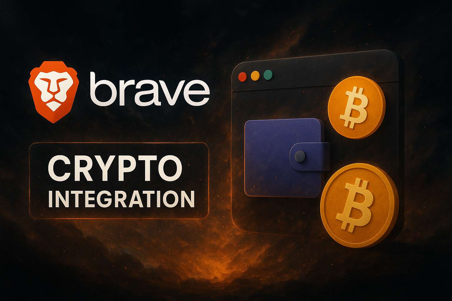 Brave browser crypto integration