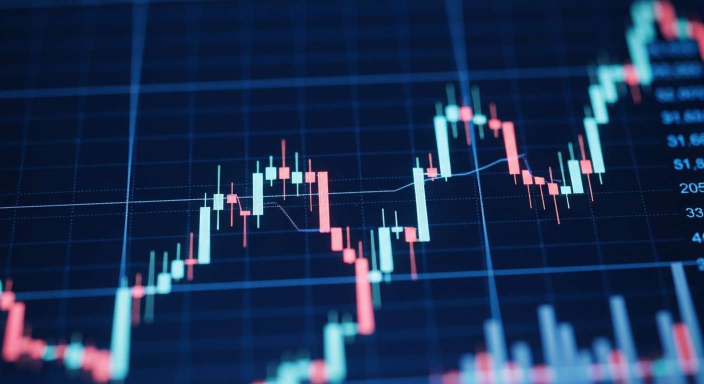 Crypto candlestick chart