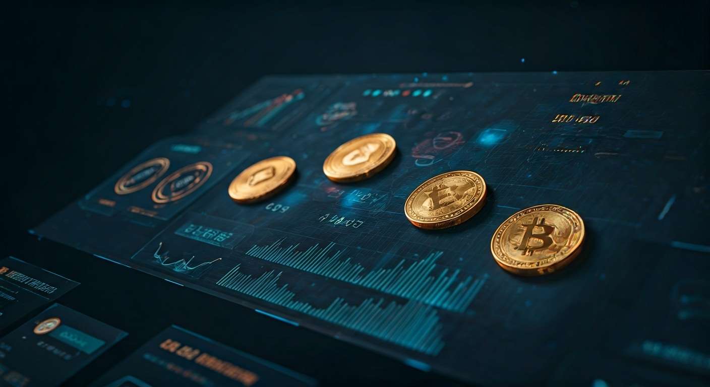 Crypto learning platform interface