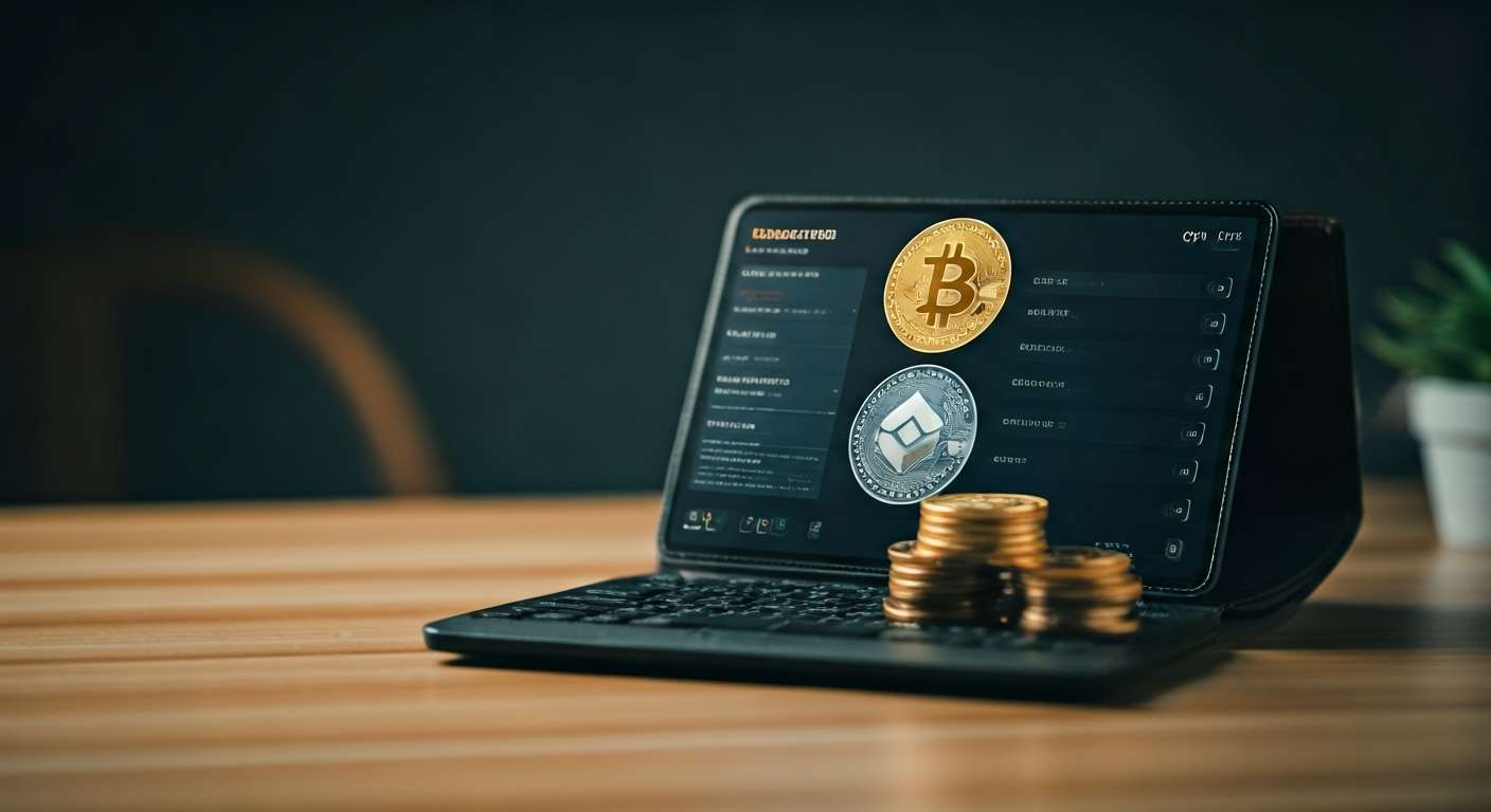 crypto wallet interface close-up