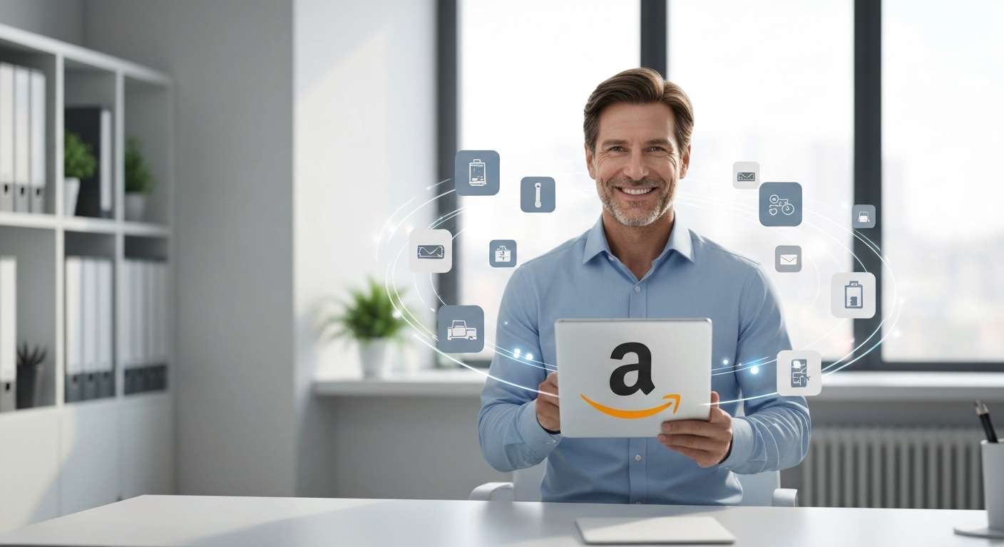 entrepreneur viewing sales growth