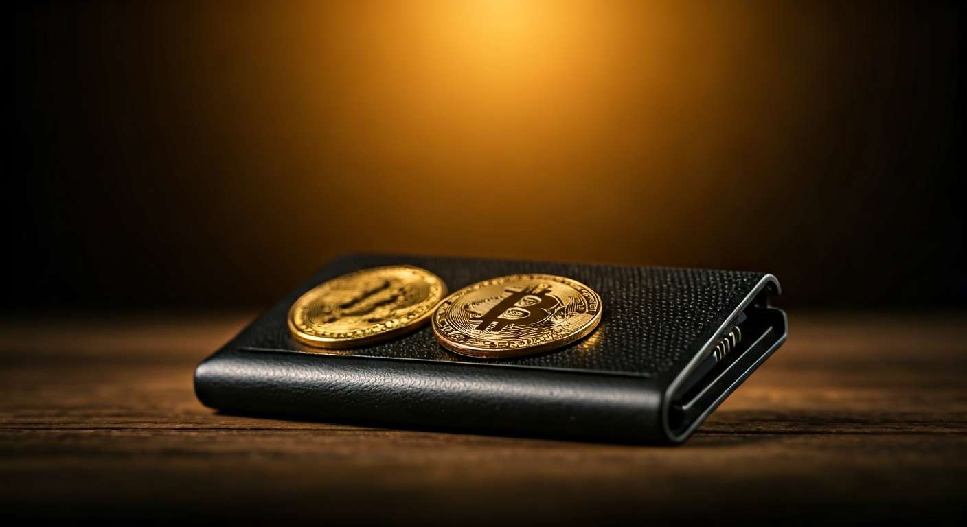 hardware wallet with digital coins