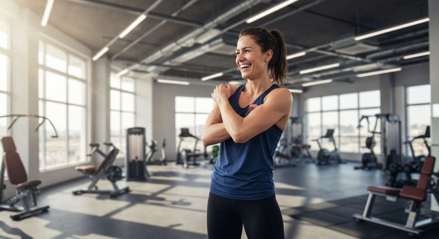 person stretching for recovery