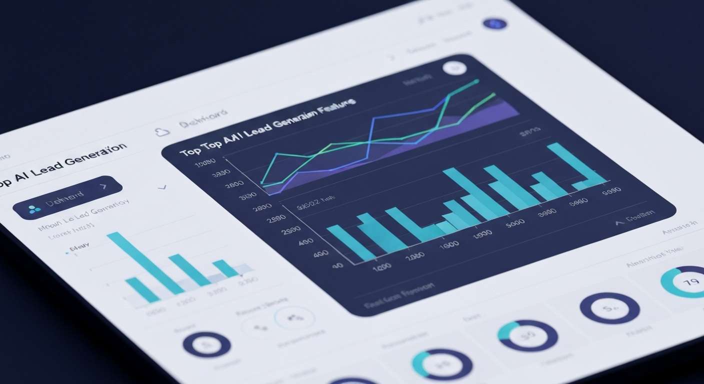 Professional analyzing AI leads